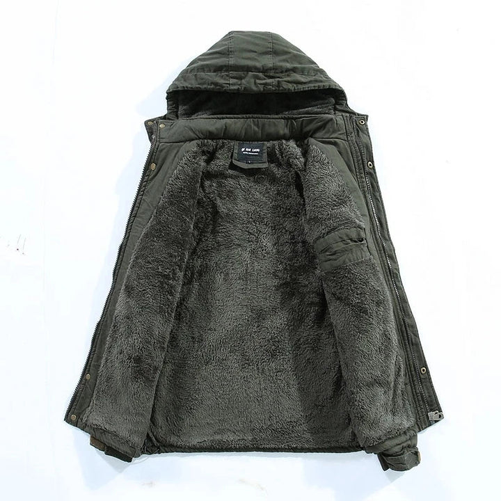 Stevon - Fleece Hooded Jacket