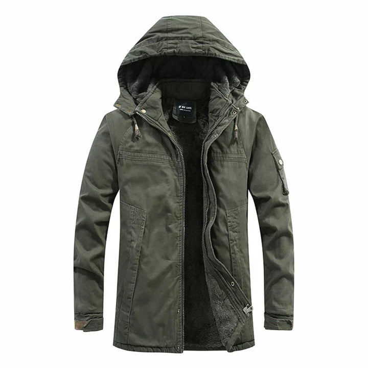 Stevon - Fleece Hooded Jacket