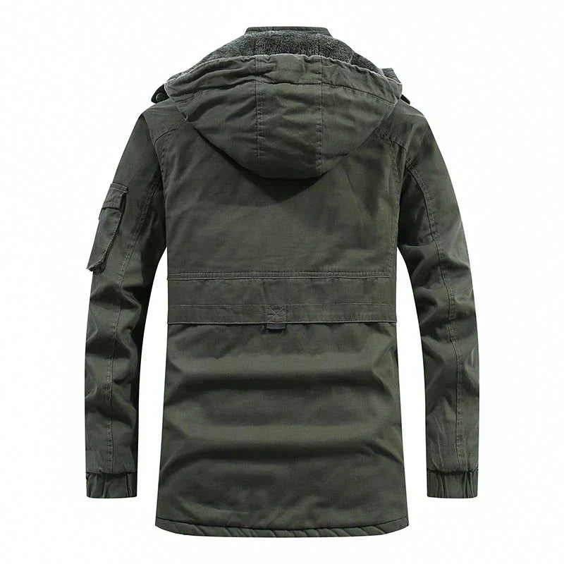 Stevon - Fleece Hooded Jacket