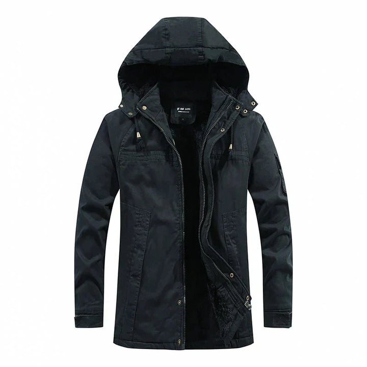 Stevon - Fleece Hooded Jacket