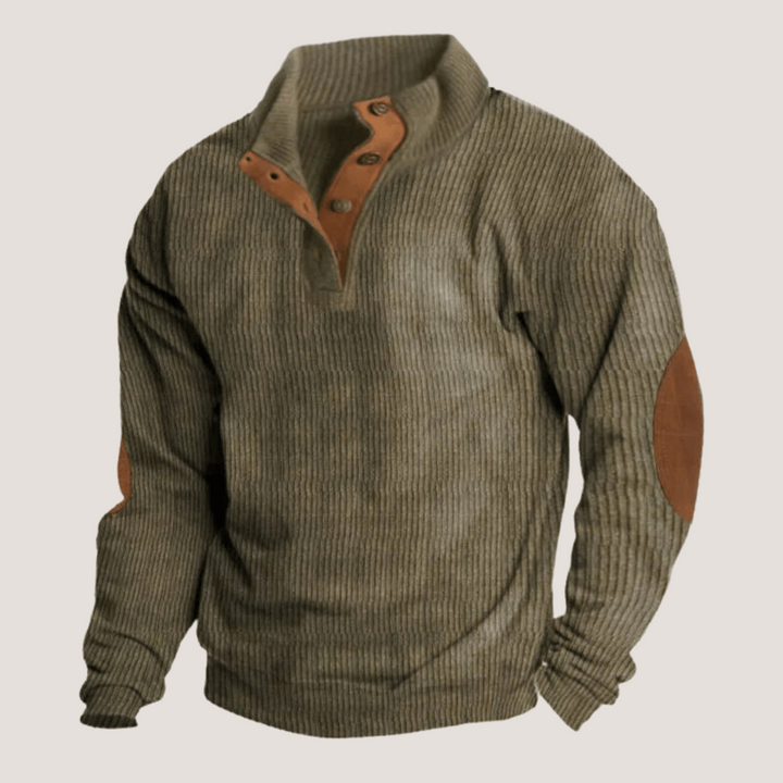 Odin - Corduroy Collar Sweater