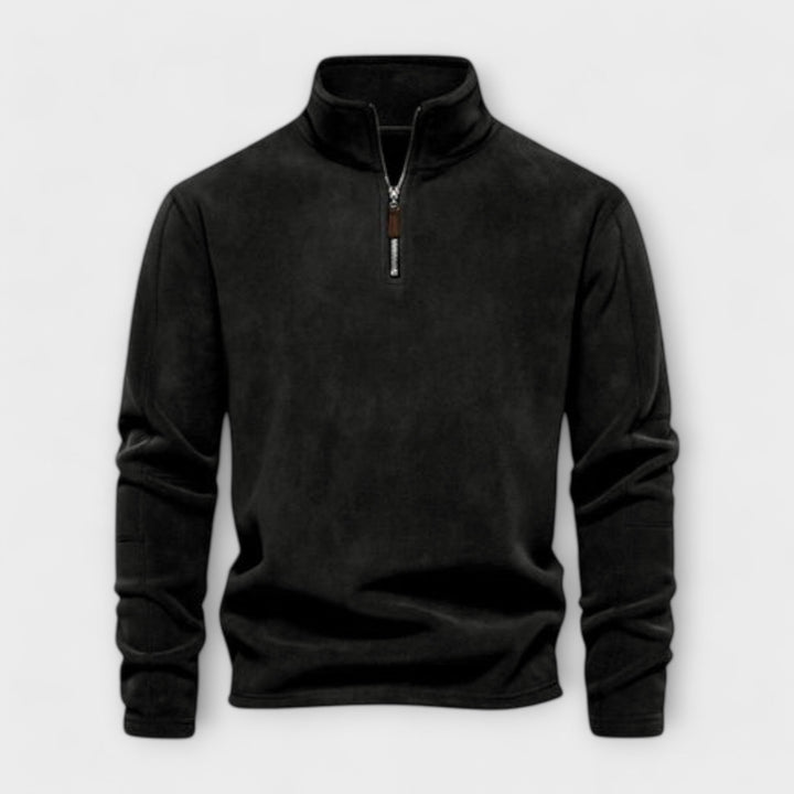 Evan - fleece zip pullover