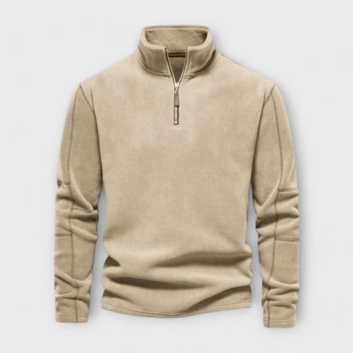 Evan - fleece zip pullover