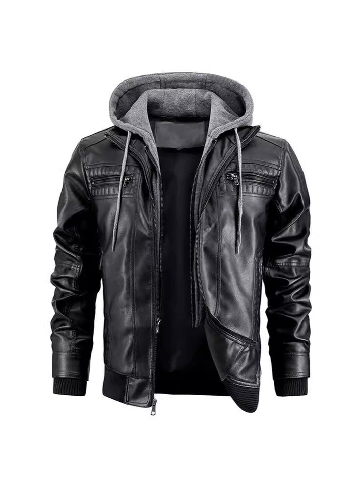 Bradley - Premium leather winter jacket