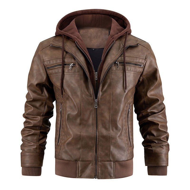 Bradley - Premium leather winter jacket