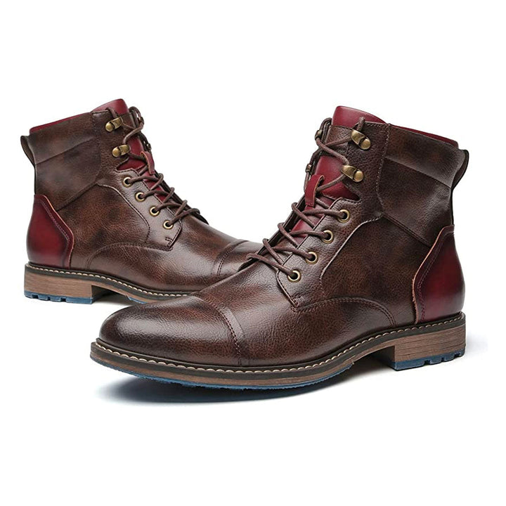 Chris - Handcrafted premium leather Oxford boots