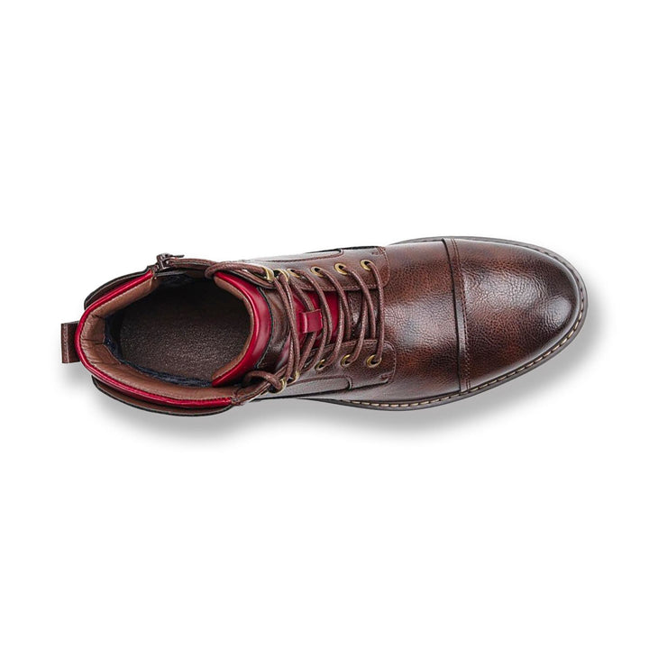 Chris - Handcrafted premium leather Oxford boots