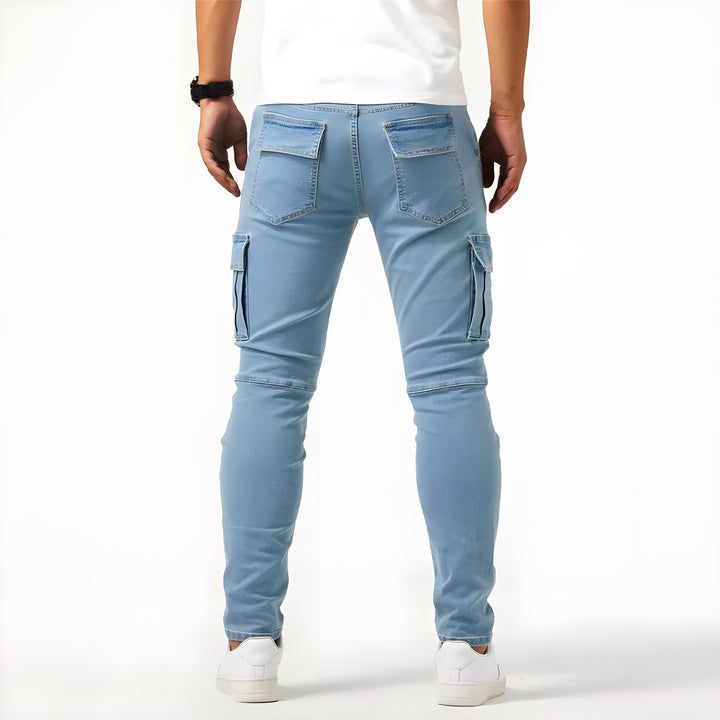 Freddy - Stretch Denim Cargo Pants