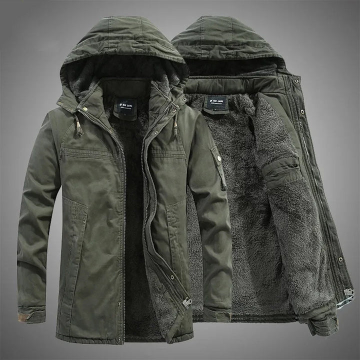 Stevon - Fleece Hooded Jacket