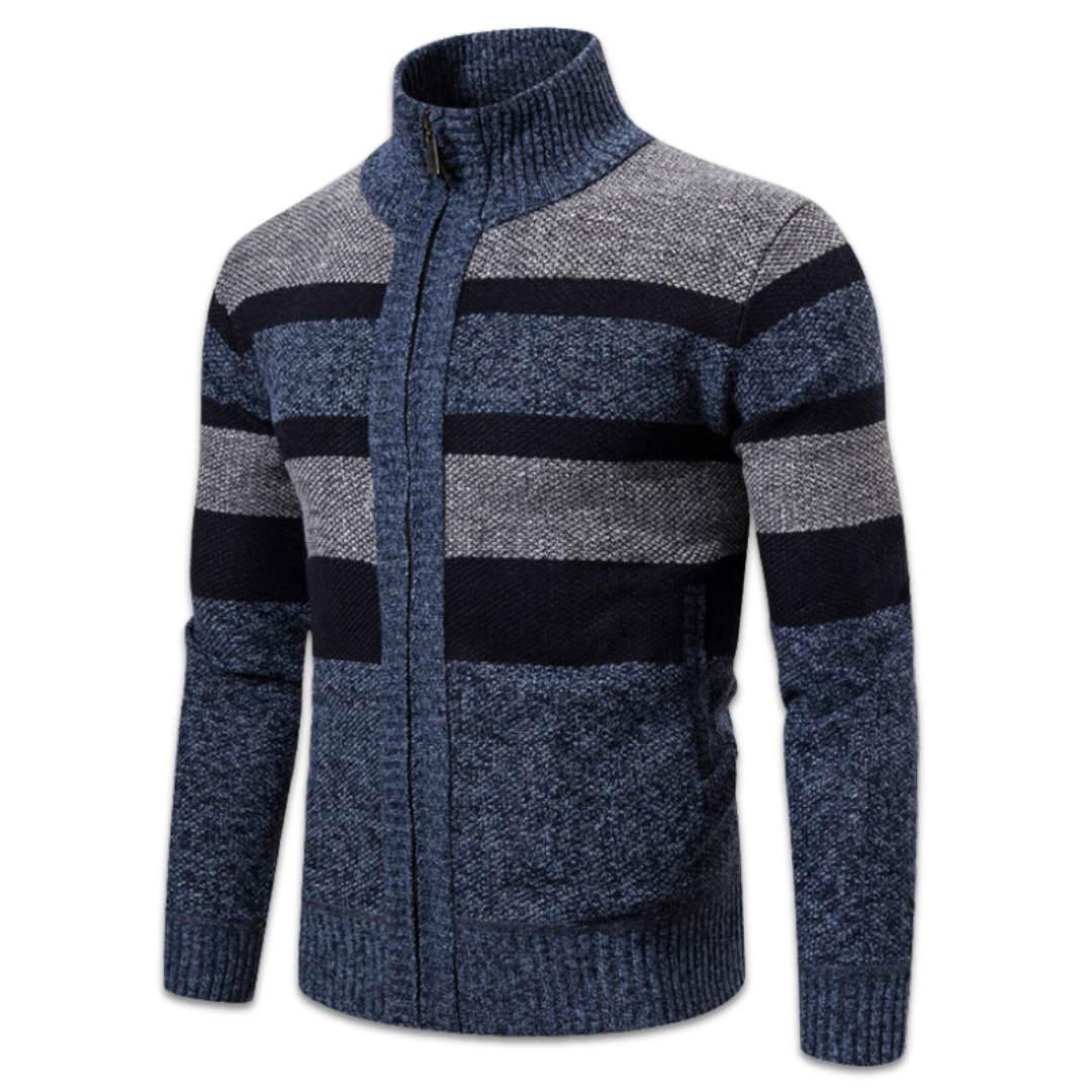 Brock - Fleece cardigan