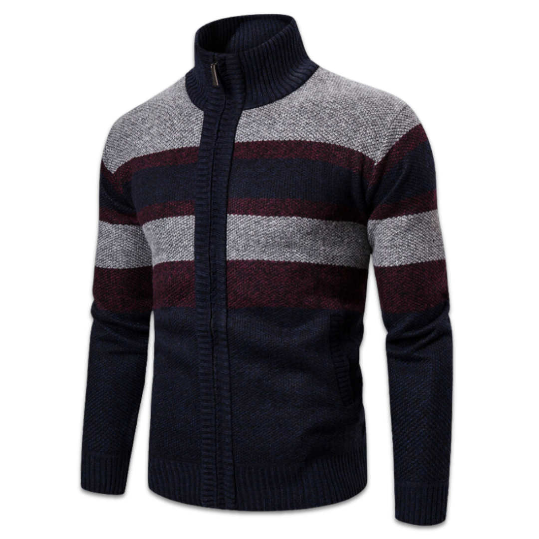 Brock - Fleece cardigan